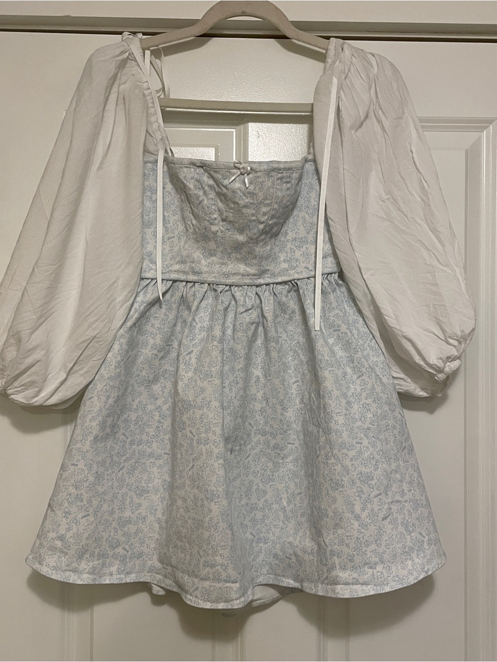 Kitteny corset back dress